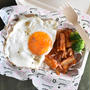 ～100円のっけ弁当～ちくわのケチャマヨソテーのっけ弁当