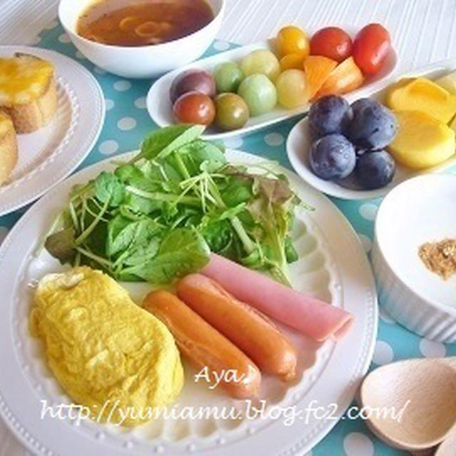 朝ごはん♪