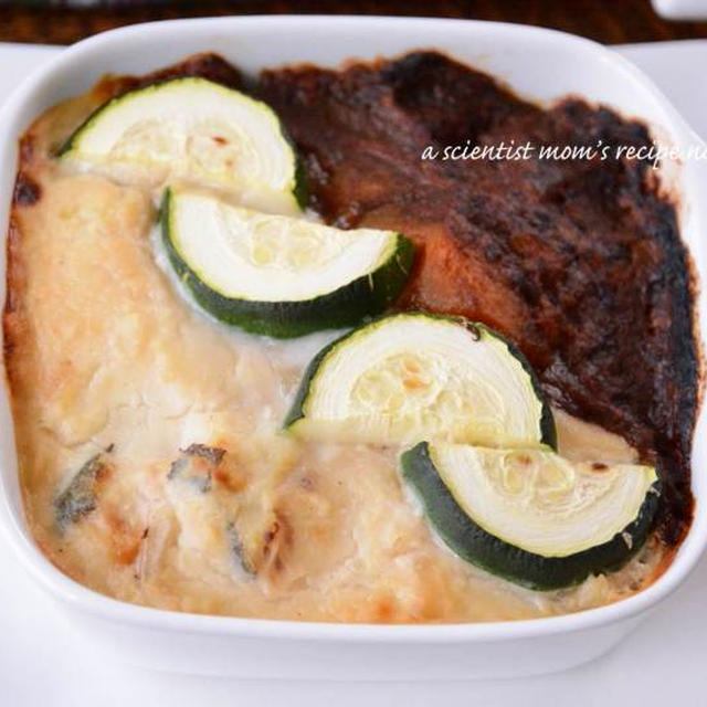 白黒カレードリアで朝ごはん