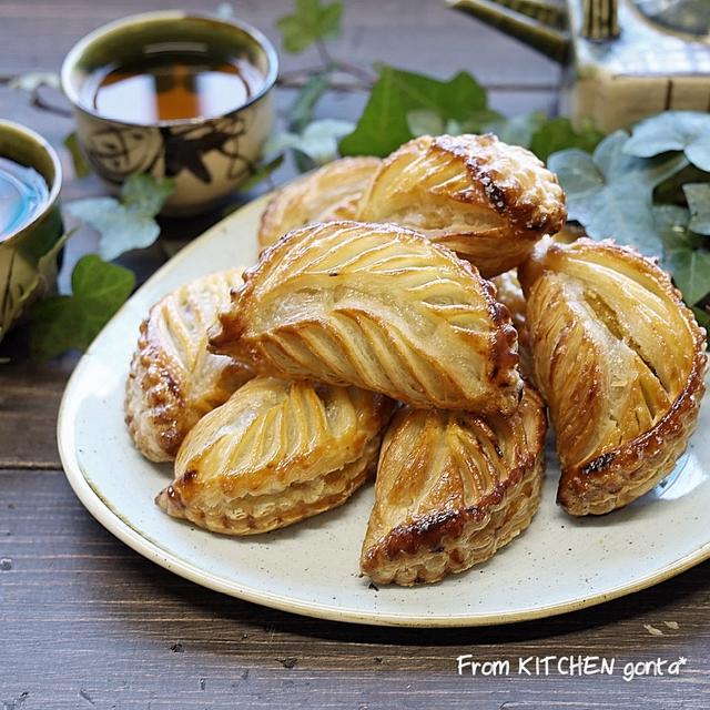 簡単‼️ショソン•オ•ポム風✨スイートポテトパイ