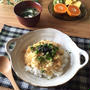 練習前のしっかり朝ごはん
