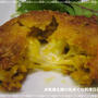モッツアレラチーズ入りかぼちゃのコロッケと釣った魚で・・・