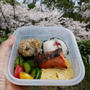カンタンお花見弁当#私のごはん