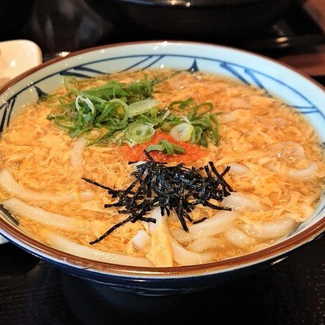 明太玉子あんかけうどん★丸亀製麺イーアス沖縄豊崎★【沖縄県豊見城市】