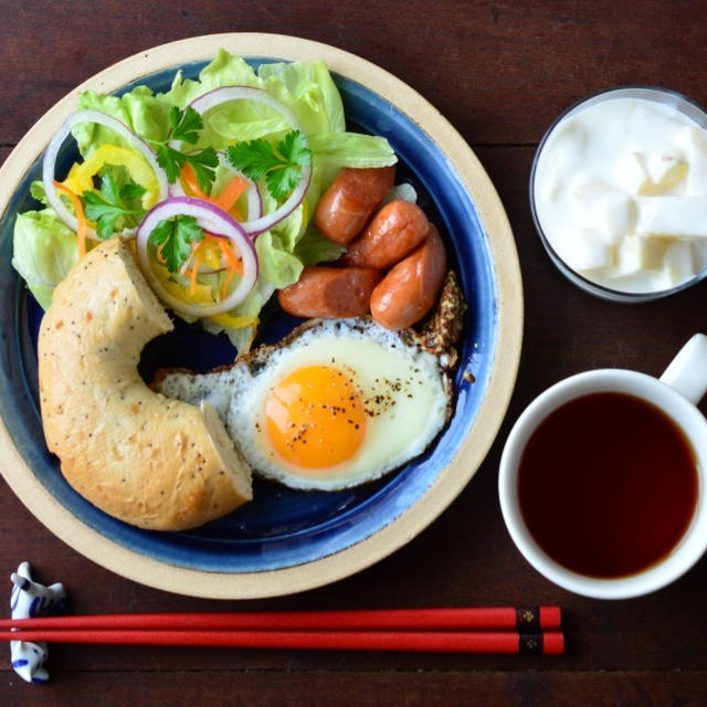 今日の朝ごはん