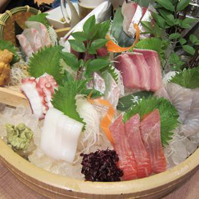 大漁盛り。