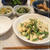 高野豆腐の卵とじ＆ほうれん草のバター炒め☆