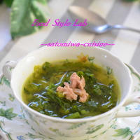 白菜の外葉で！栄養たっぷりターメリックスープ♡