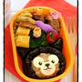 黒猫ダッフィー＊ハロウィンキャラ弁