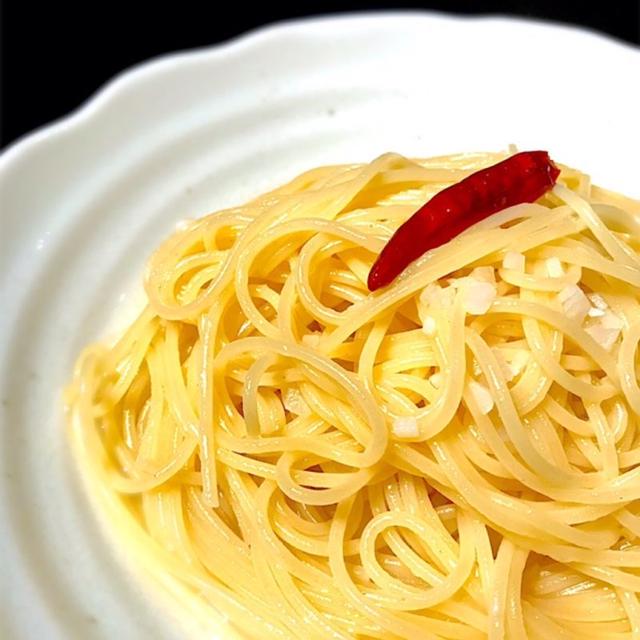 No,1　２種類のごま油で作るペペロンチーノ