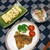 鯵のカレームニエルで晩ごはん と ちぎりパン♪