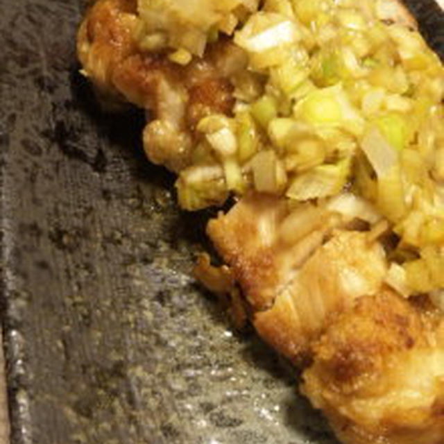 【レシピ】鶏胸肉で油淋鶏
