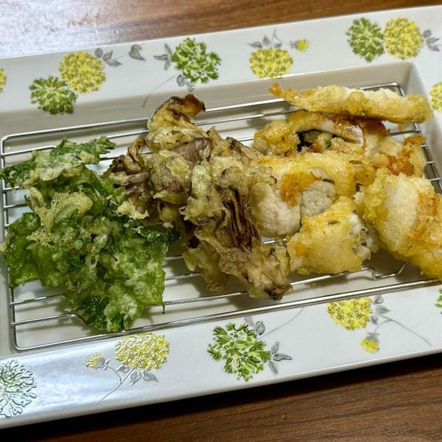 鱧で二品…  天ぷらはまさかの失敗(~__~ \)ｱﾁｬ-