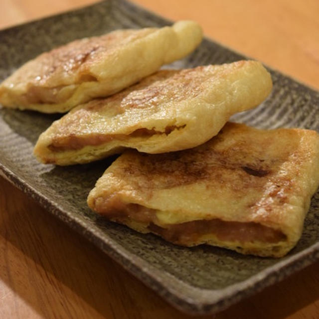 油揚げに、焼売のタネ詰めて。稲荷焼売。パリっとジューシー！｜8/25（土）人気のパナソニック家電 「ロティサリーグリル＆スモーク」が試せる！パパ子料理教室＠市ヶ谷