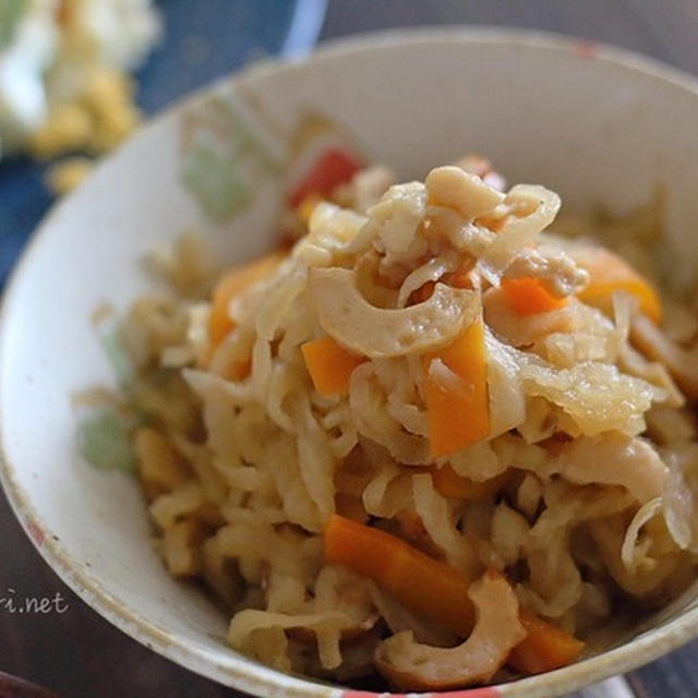 鶏皮入りで美味しさUP！切り干し大根煮