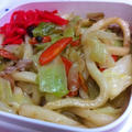 2013.01.15　私の昼ご飯♪＜焼きうどん♡