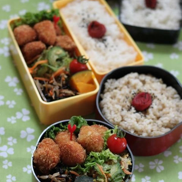 まぐろカツ弁当　☆　ぬちぐすい♪