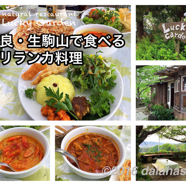 【奈良・生駒】森のレストラン ラッキーガーデン　生駒山麓の大自然の中でいただくスリランカ料理