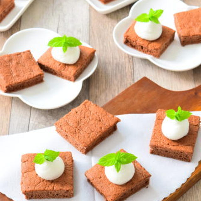 ふわふわココアスポンジケーキのレシピ