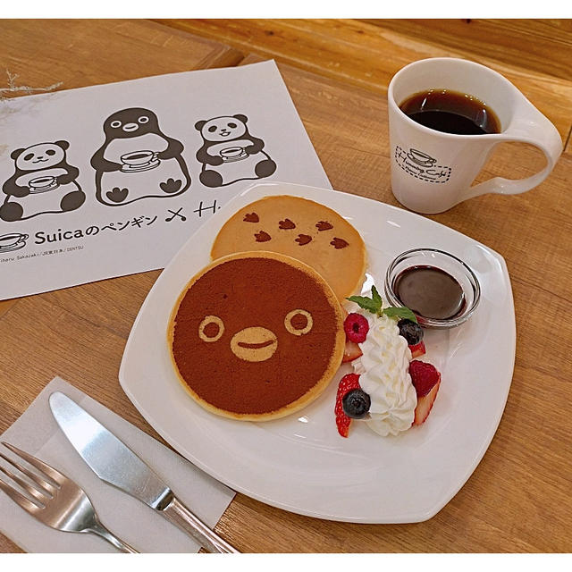 【上野駅】双子パンダとSuicaのペンギンのコラボカフェ、パンダ土産いろいろ特集♪①
