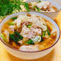 お茄子のニンニク醤油を副菜にラーメンの夕ご飯
