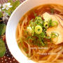 まるで醤油ラーメン！もやしスープ（そうめん入り）