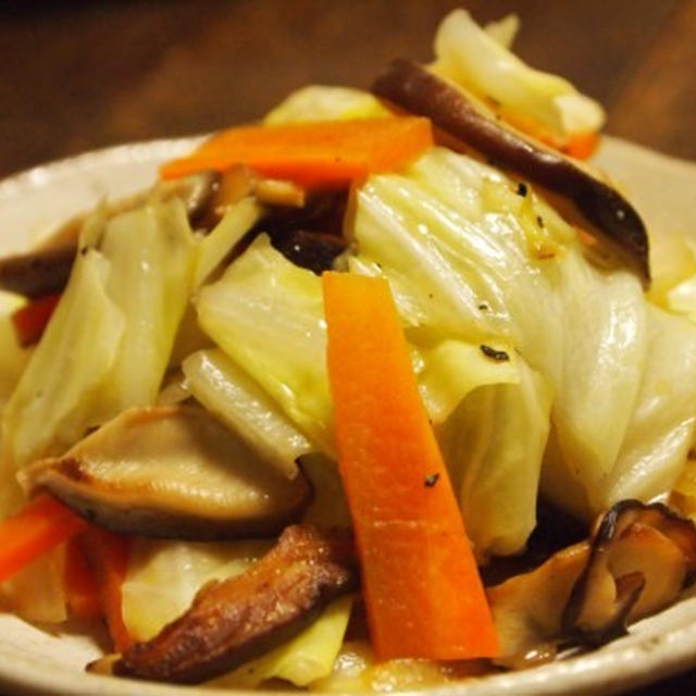 塩糀野菜炒め