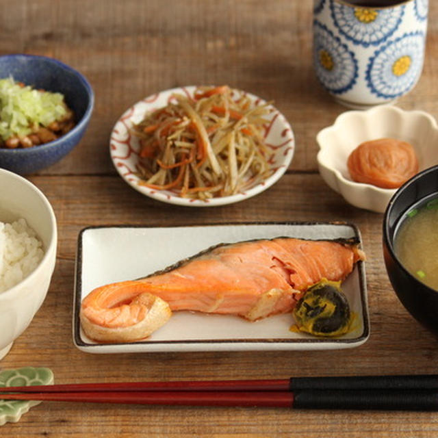 焼き魚献立