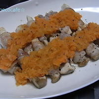 豚肉のエリンギ巻き～野菜ジンジャーソース～