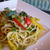 まろやかジェノベーゼで夏野菜のパスタ！