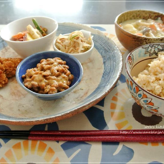 練りごまブーム♪ 産後のための栄養満点お昼ごはん！