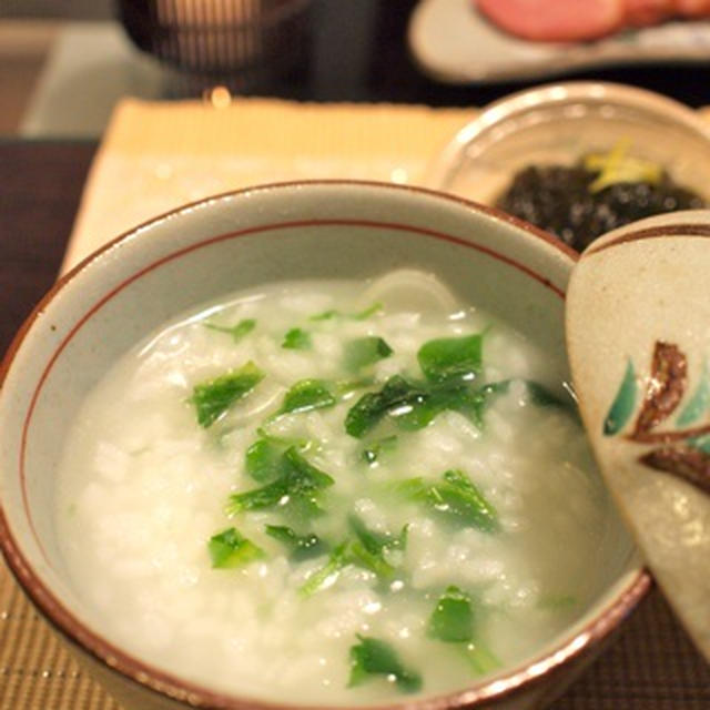 胃に優し～い七草粥