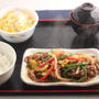 青椒肉絲定食♪　～松屋の期間限定メニュー～