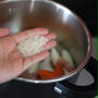 【レシピ】お米とにんじんのポタージュ｜コンソメなしで驚きの美味しさ（圧力鍋使用）