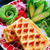 玄米とベーコンのワッフル(動画レシピ)/Brown rice and Bacon Waffles.