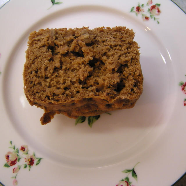 ゴボウの味噌パウンドケーキ