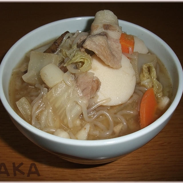 簡単■ 福島の【 豚汁（トン汁） 】 ■ 具沢山で美味しいよ♪(´∀｀*)