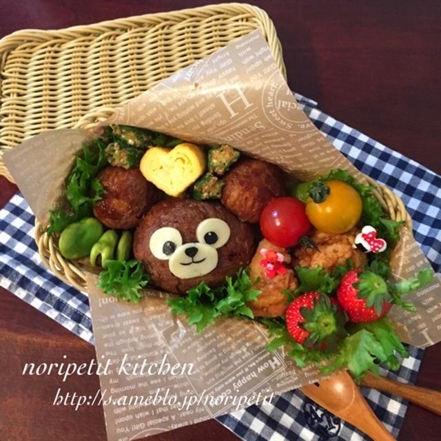ニトリのバスケットで収納♡と久しぶりのキャラ弁♡