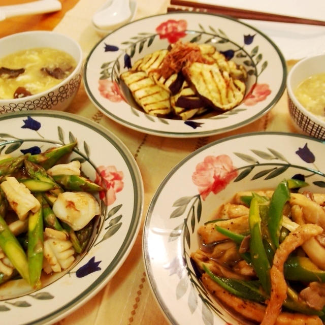 野菜メインの中華風