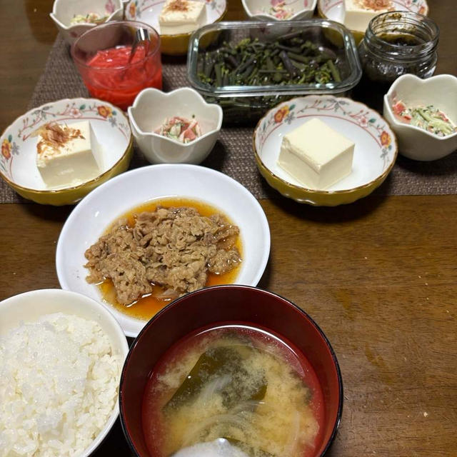 休みだった（５月４日の夕ごはん）