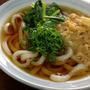 朝の麺は「菜っ葉うどん」