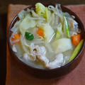豚肉とたっぷり野菜の味噌汁 by KOICHIさん