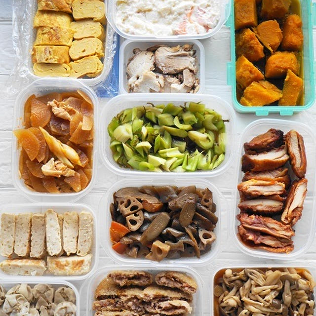 つくりおきおかず～12月のある週