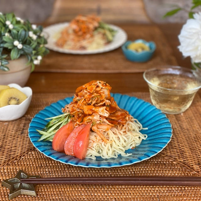 インスタントラーメン de『冷やし中華』