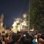 夏のローマの夜！サンタンジェロ城の花火
