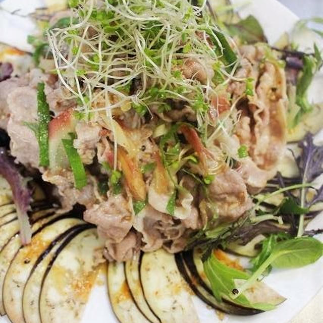 冷しゃぶサラダ　生カツオ　