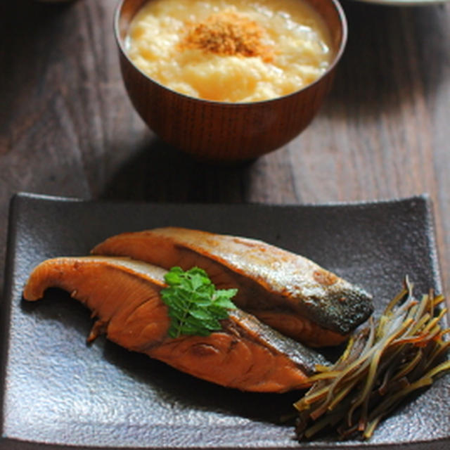 鰤と昆布の煮物