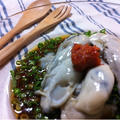 おしゃれ盛り付けでおうち居酒屋〜 旬な食材で 酢牡蠣