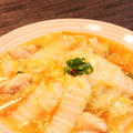簡単✿白菜と鶏肉のトロ～リウマあん✿