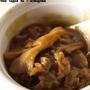 ｢カレー｣牛こまと舞茸で秋カレー。